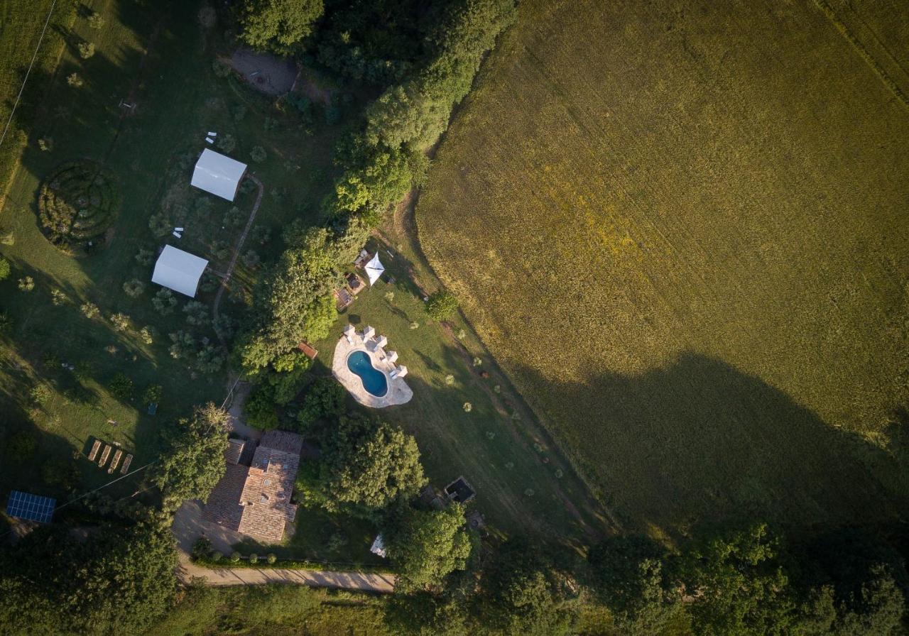 Glamping In Toscana, Luxury Tents In Agriturismo Biologico Sorano  Exterior foto