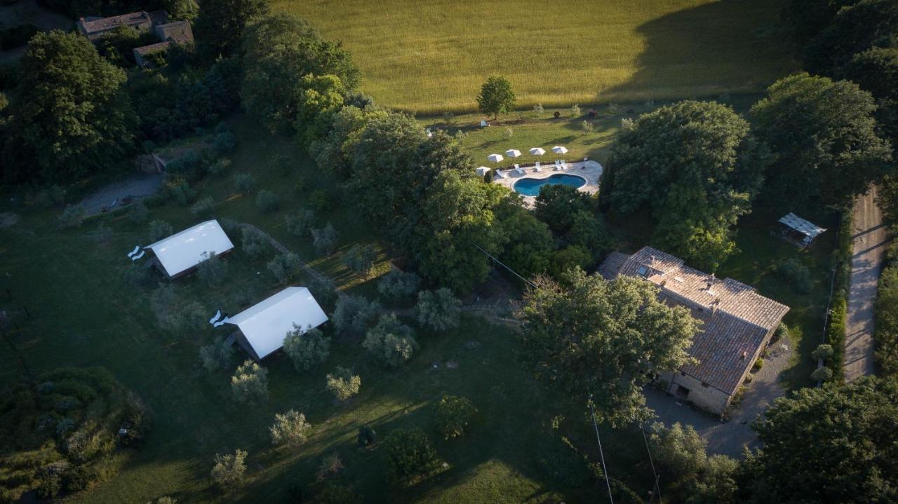 Glamping In Toscana, Luxury Tents In Agriturismo Biologico Sorano  Exterior foto