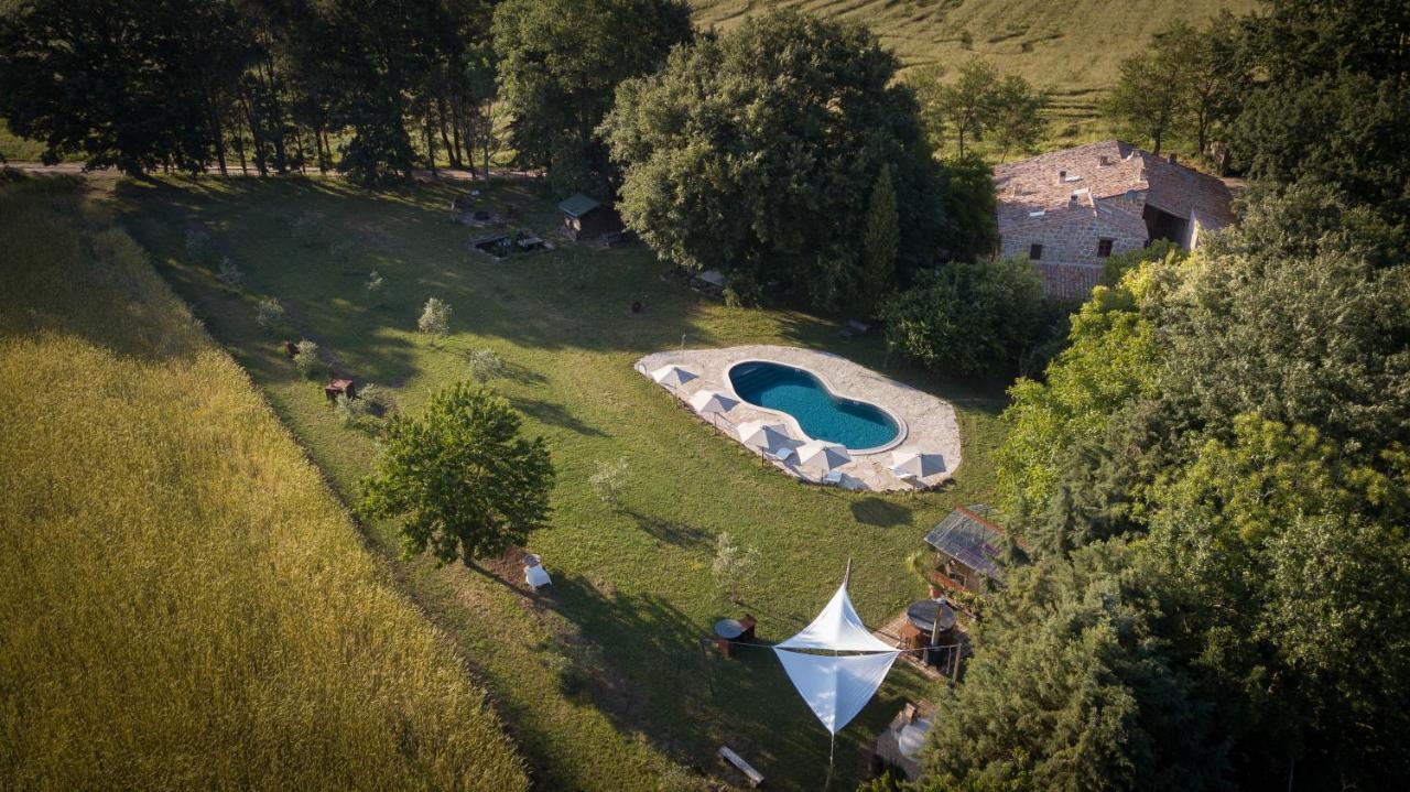 Glamping In Toscana, Luxury Tents In Agriturismo Biologico Sorano  Exterior foto